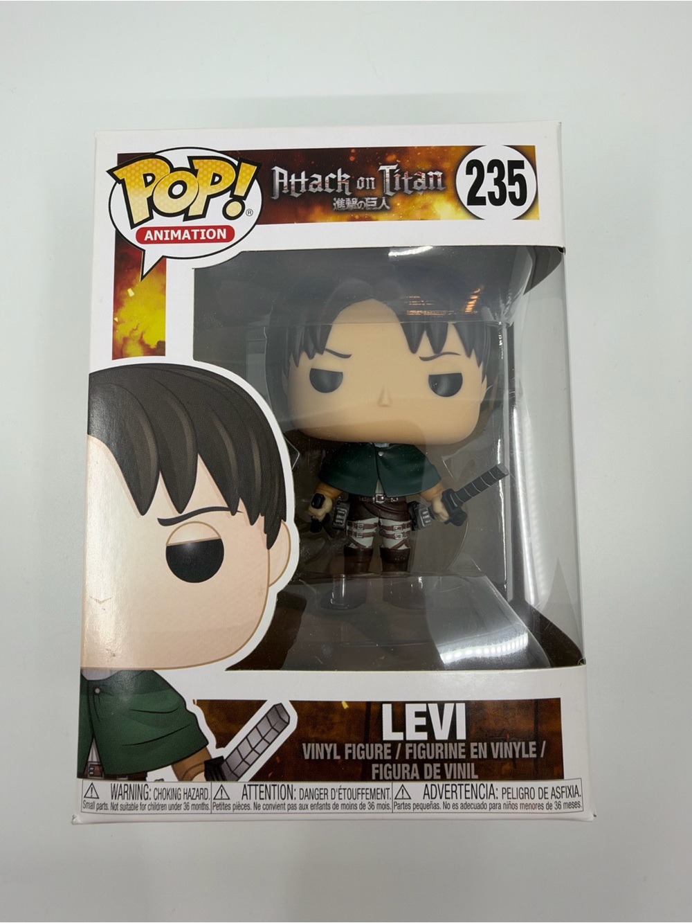 Funko Pop Attack on Titan Levi 235